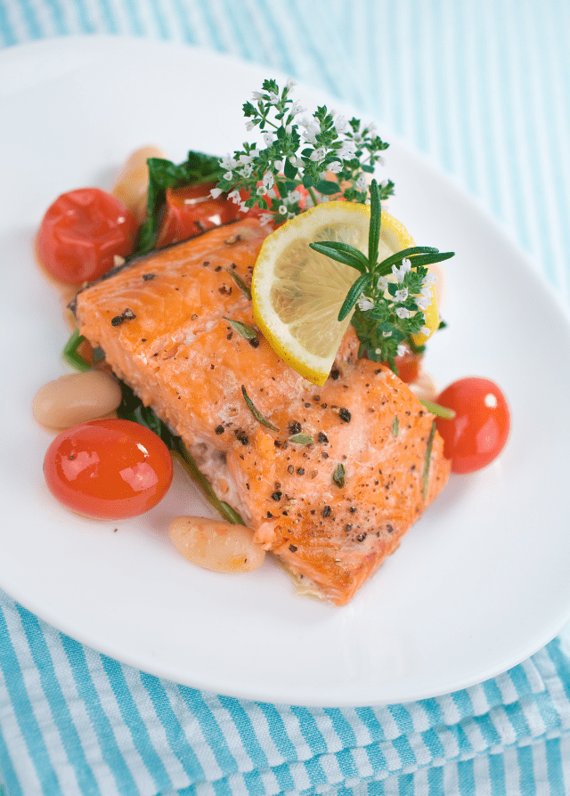 Oven Baked Salmon with Lemon and Dill - Groomer's Seafood